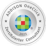 Zertifizierter Consultant 2023 Addison OneClick